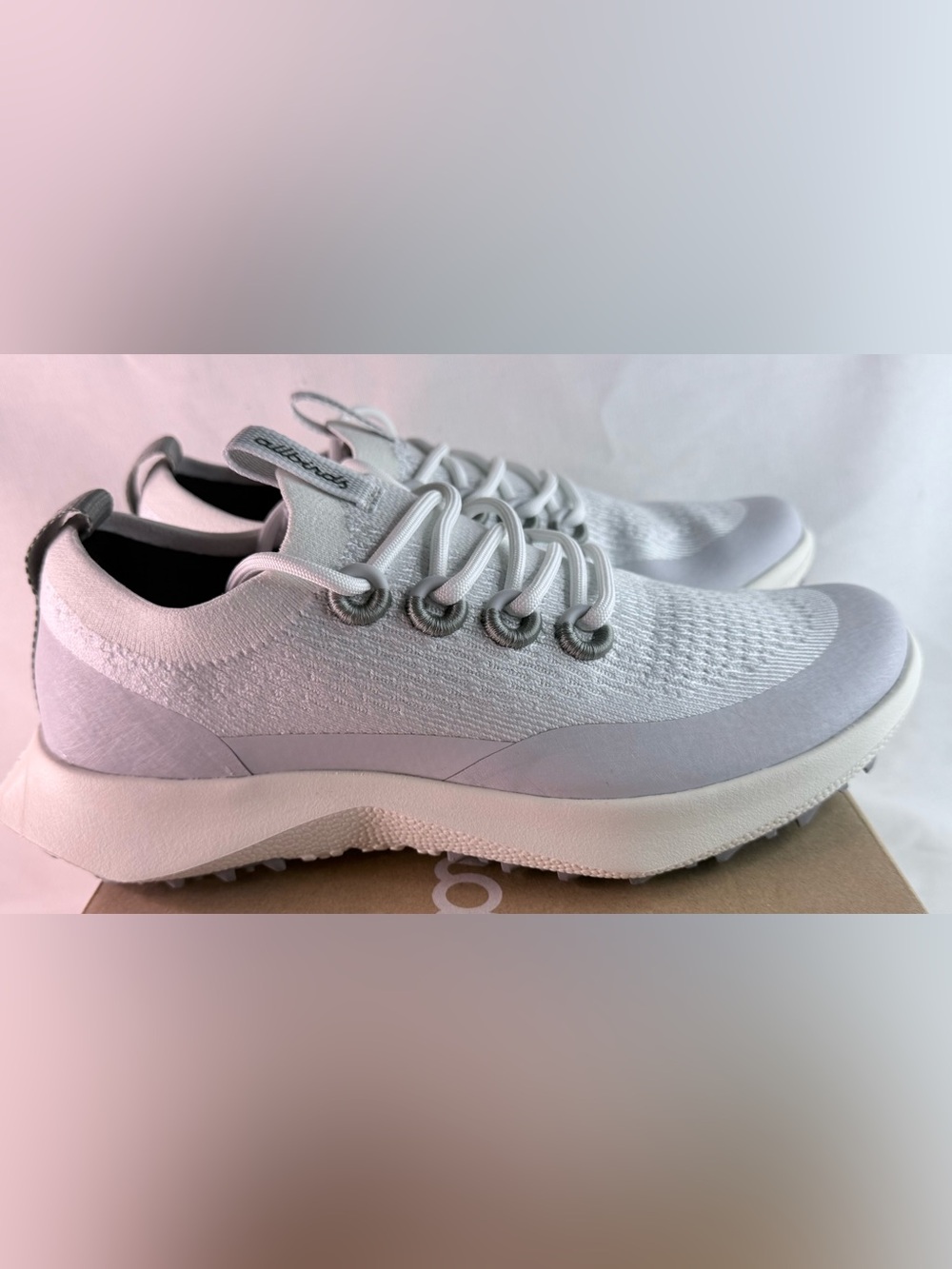 allbirds Tree Dasher 2- Utility Light Gray Knit Women’s 10 Sneakers